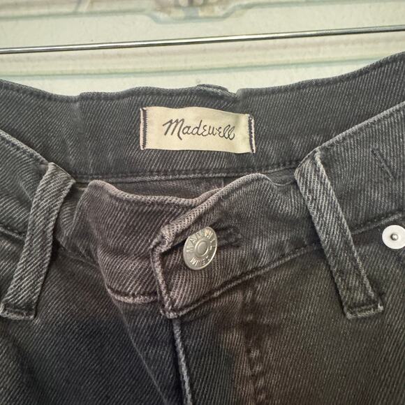 Madewell Cali Demi Boot Jeans in Black Size 32 - Picture 3 of 8